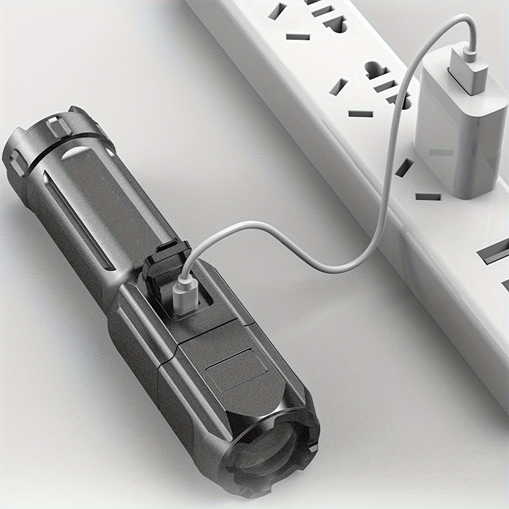 5pcs Mini Portable High Power Zoom Flashlight for Home Use