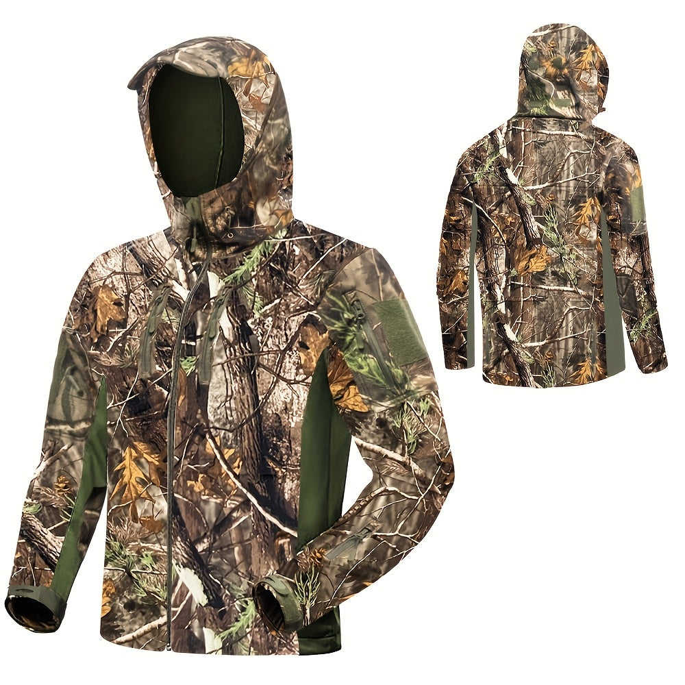 Camo Hunting Clothes for Men, Warm Water Resistant Suit