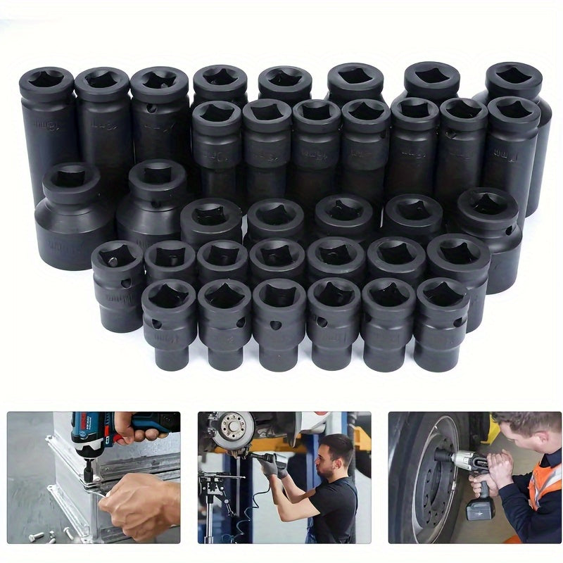 1/2 Inch Professional Pneumatic Socket Set By Unknown Brand