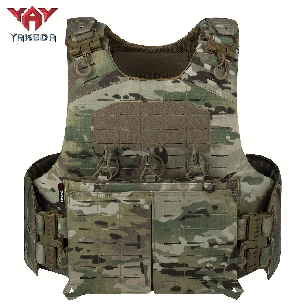 YAKEDA Adjustable 500D Nylon Vest for Hunting and Fishing
