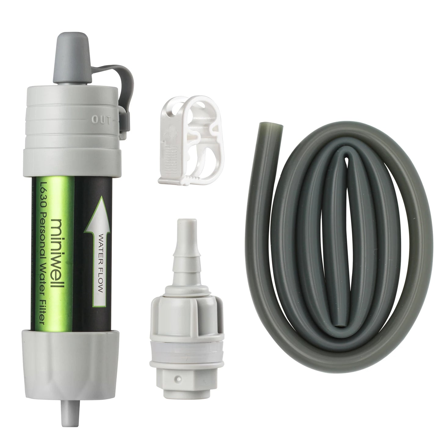 Miniwell Portable Camping Water Filter System for Survival