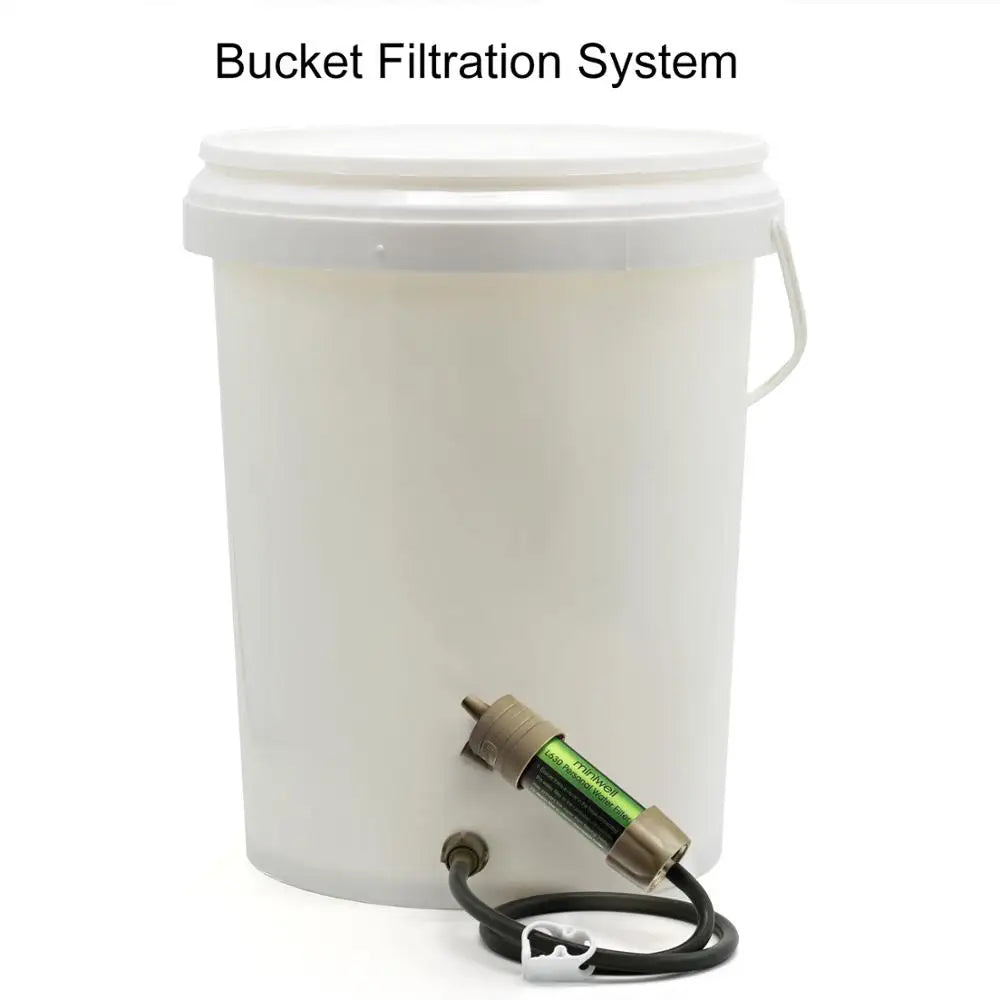 Miniwell Portable Camping Water Filter System for Survival