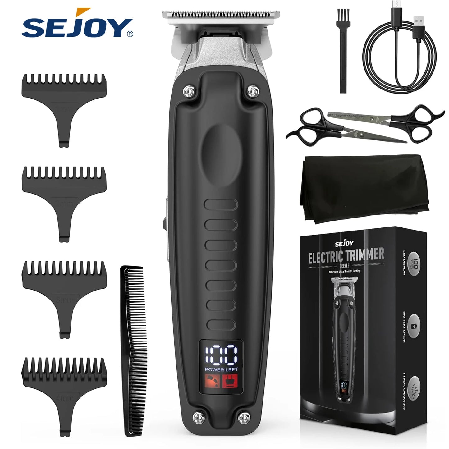 Sejoy Hair Clippers for Men Kids Children Hair Trimmer