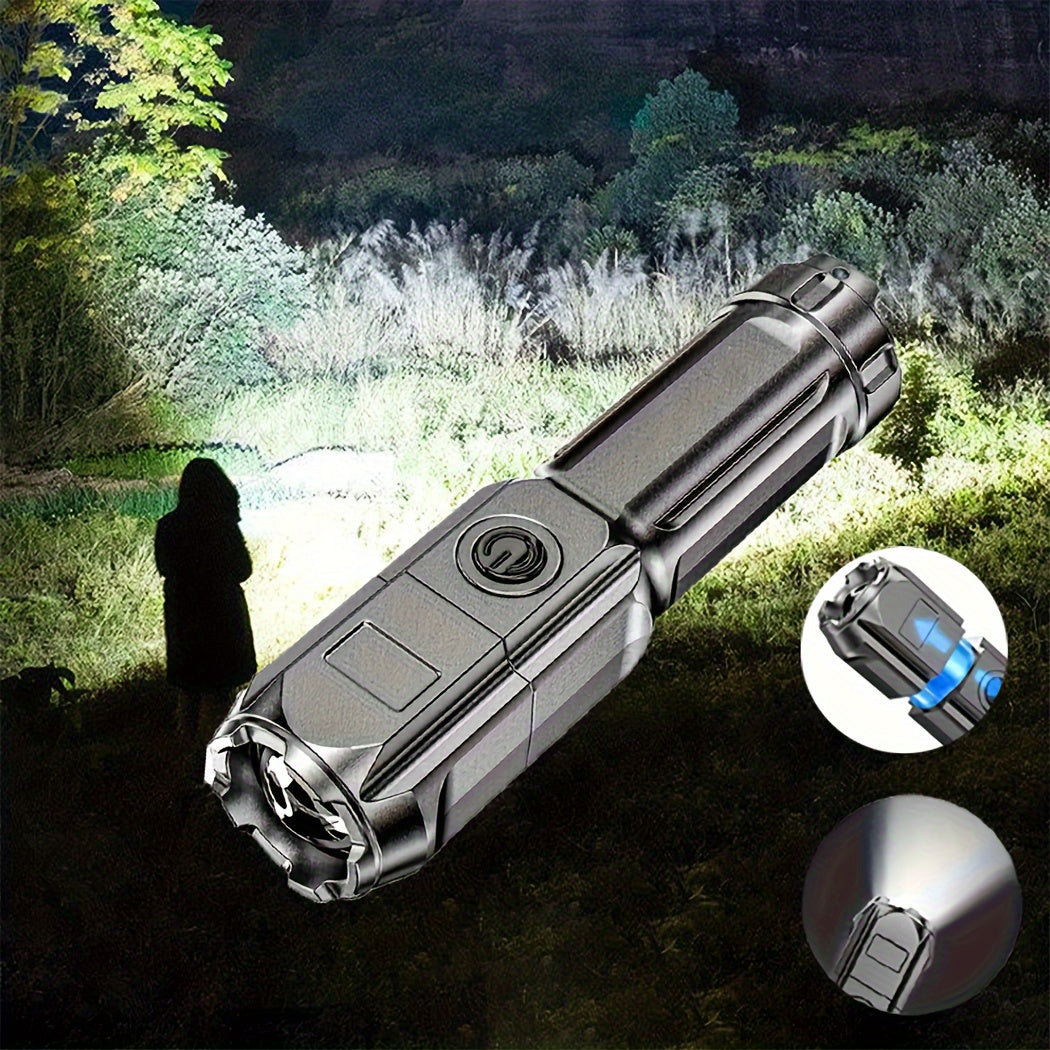 5pcs Mini Portable High Power Zoom Flashlight for Home Use