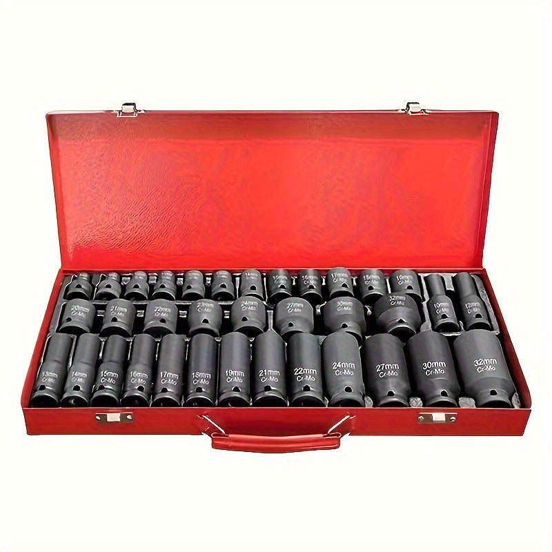 1/2 Inch Professional Pneumatic Socket Set By Unknown Brand