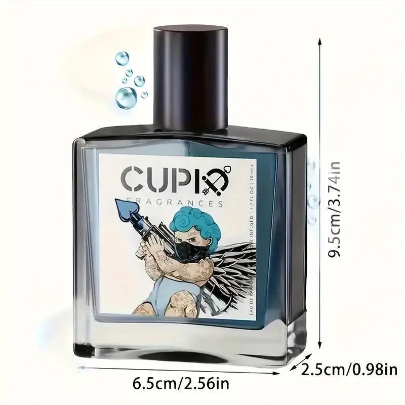 Cupid Men's Perfume Pheromone Scent Fresh Chypre Classic Lasting Fragrance Ideal Gift for Men Valentine's Day