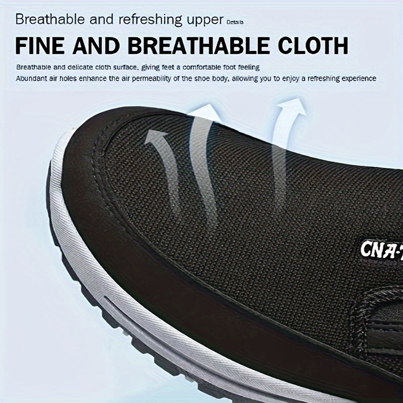 Men's Lightweight Breathable Slip-On Hiking Shoes