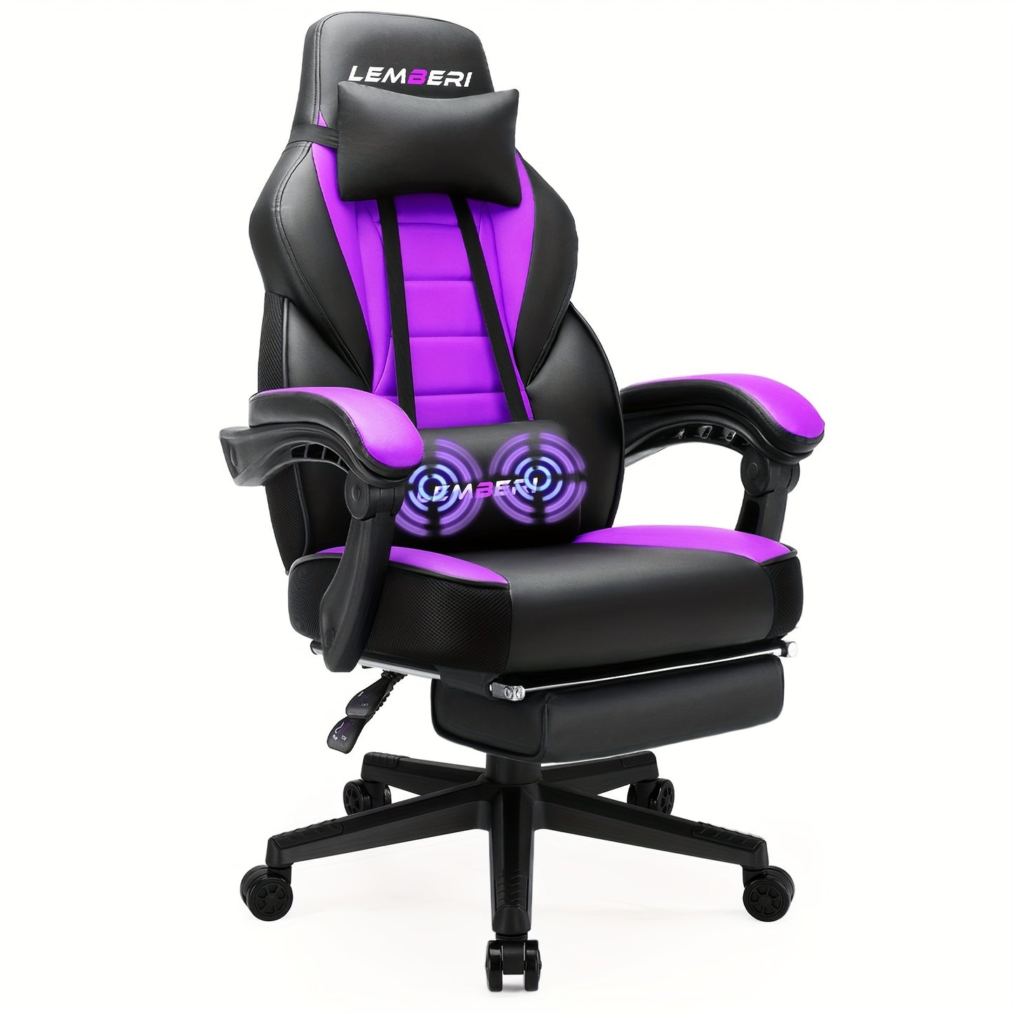 Video Game Chairs With Footrest, Big And Tall Gamer Chair
