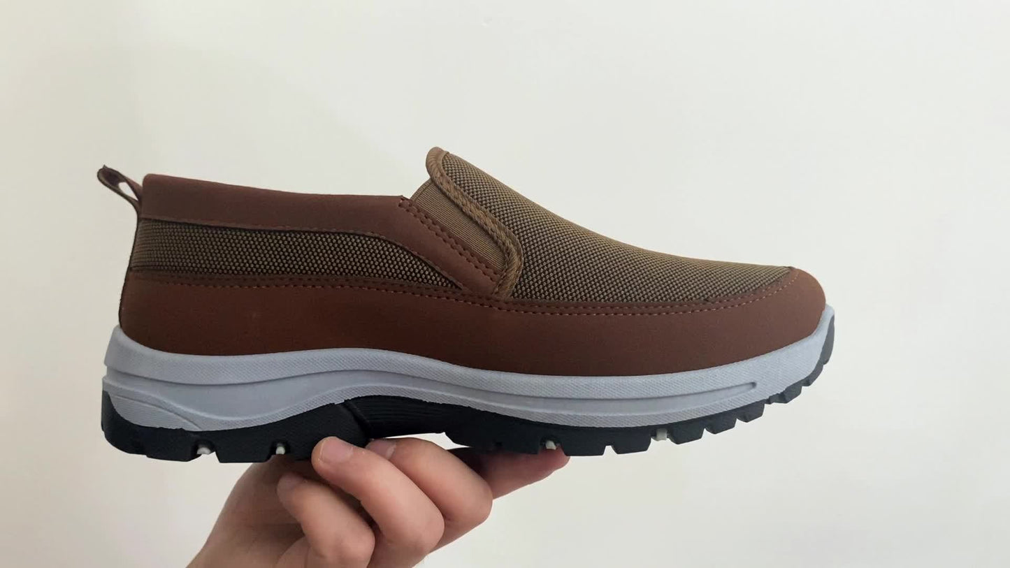 Men's Lightweight Breathable Slip-On Hiking Shoes