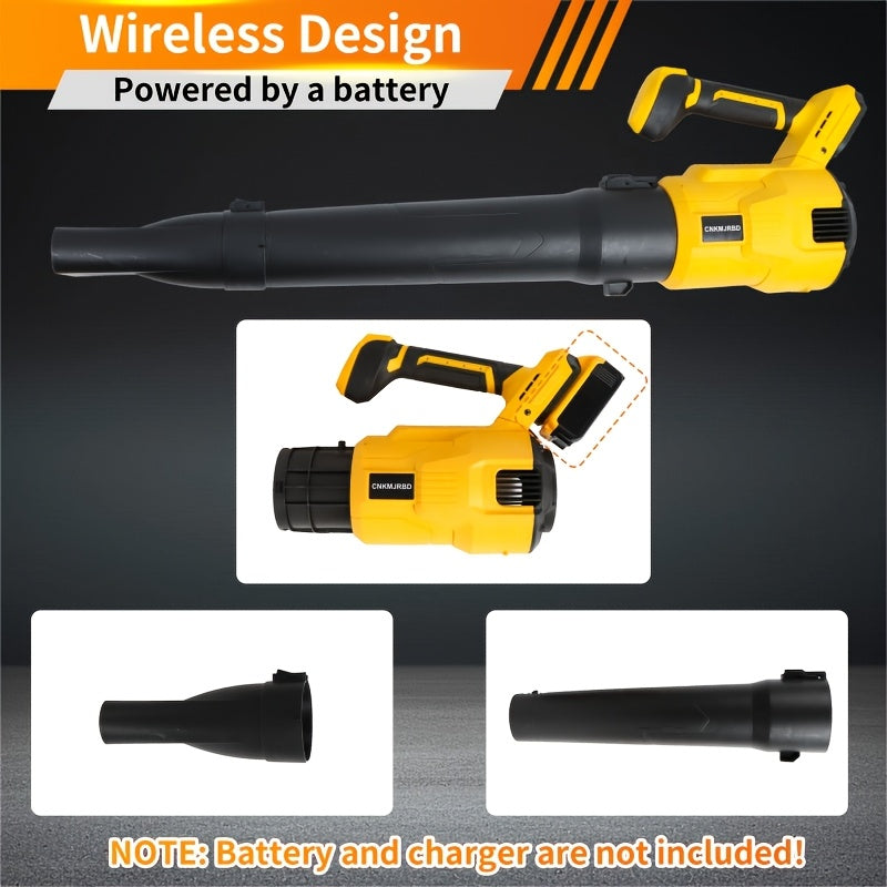 Cordless Leaf Blower - 1500W Brushless Motor, 120MPH & 750CFM High-Speed/Volume, for Dewalt 20V Max Battery (Battery Not Included) for Lawn, Garden, Driveway Cleaning