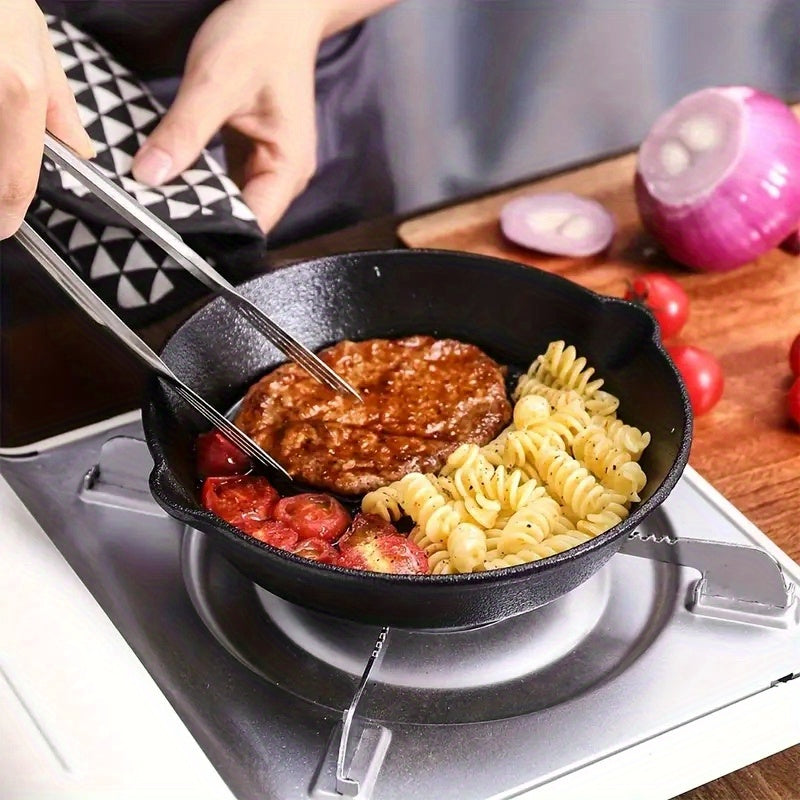Cast Iron Skillet 7-Piece Set - Heavy Duty Chef Quality