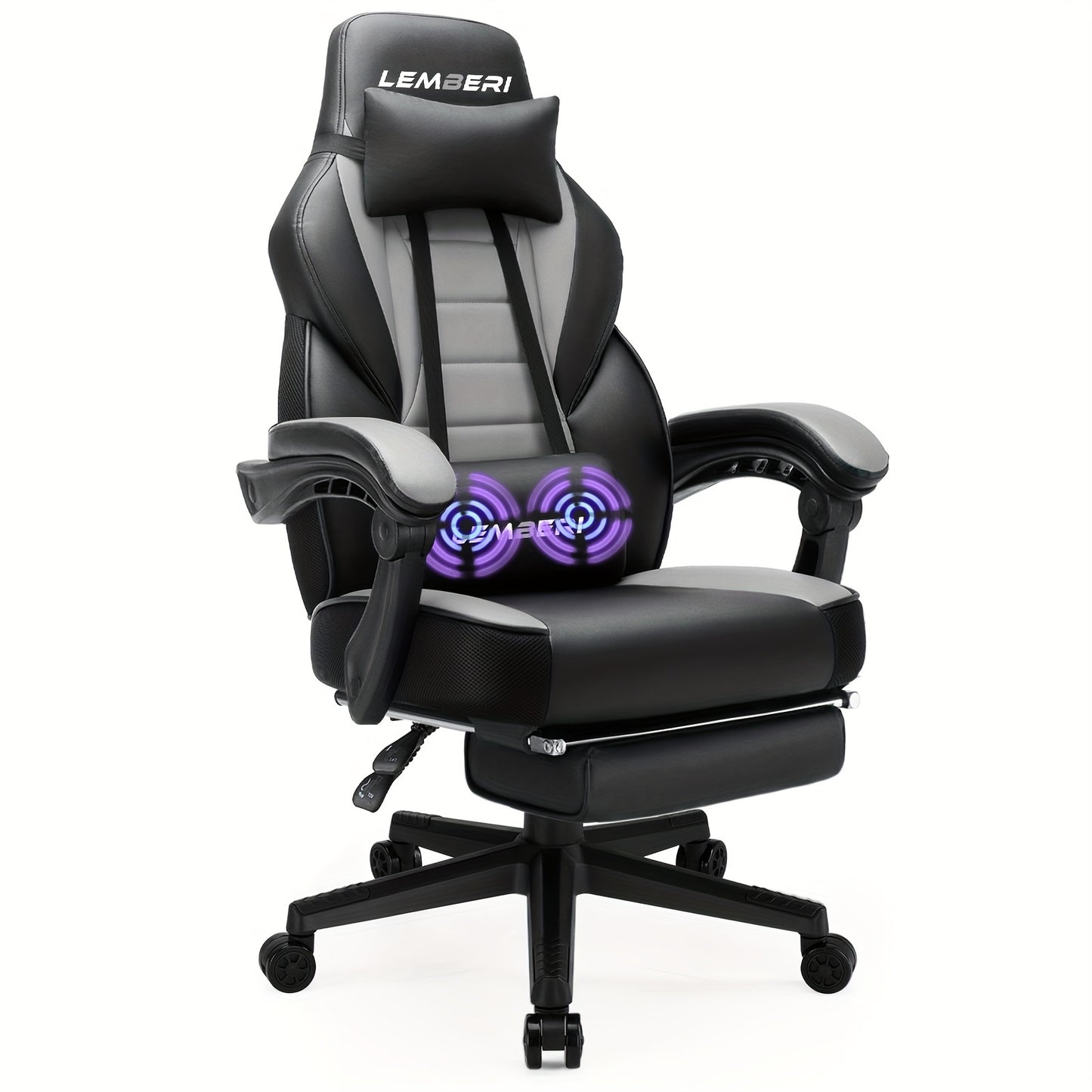 Video Game Chairs With Footrest, Big And Tall Gamer Chair