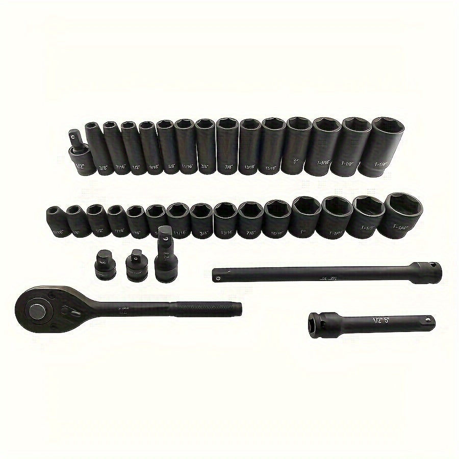 MacWork 70 Piece Drive Impact Socket Set
