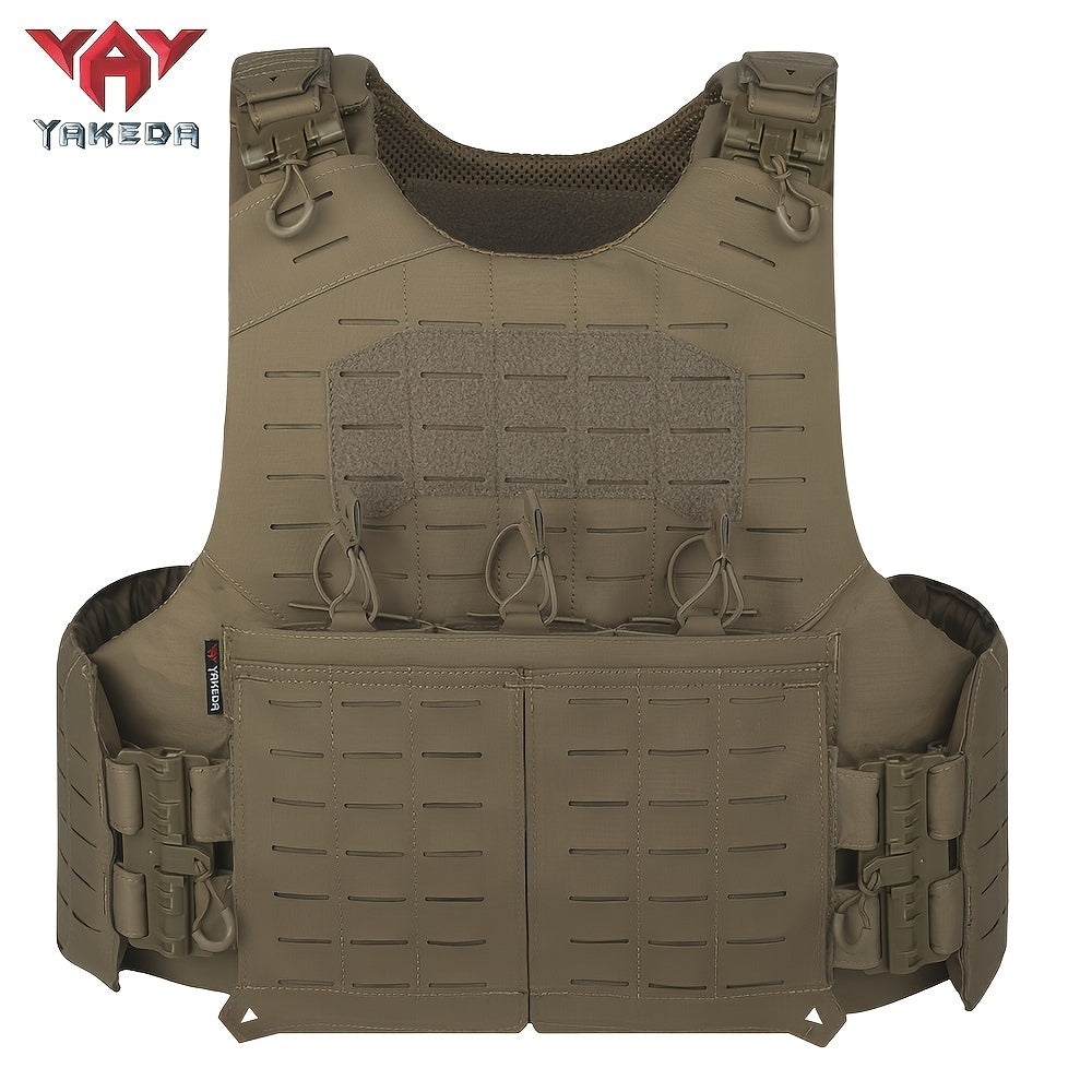 YAKEDA Adjustable 500D Nylon Vest for Hunting and Fishing