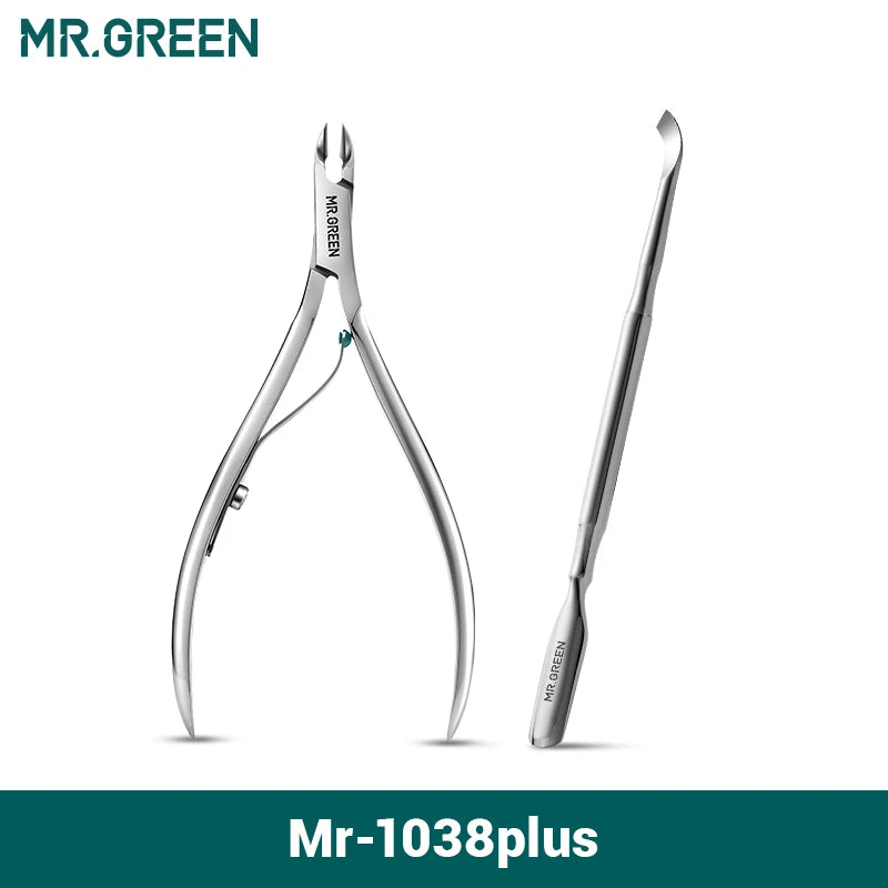 MR.GREEN Nail Cuticle Nipper Manicure Scissors Tool Trimmer