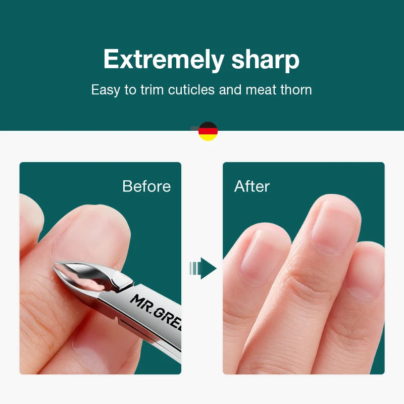 MR.GREEN Nail Cuticle Nipper Manicure Scissors Tool Trimmer