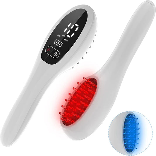 Electric Laser Hair Growth Comb Anti Hair Loss Therapy Brush