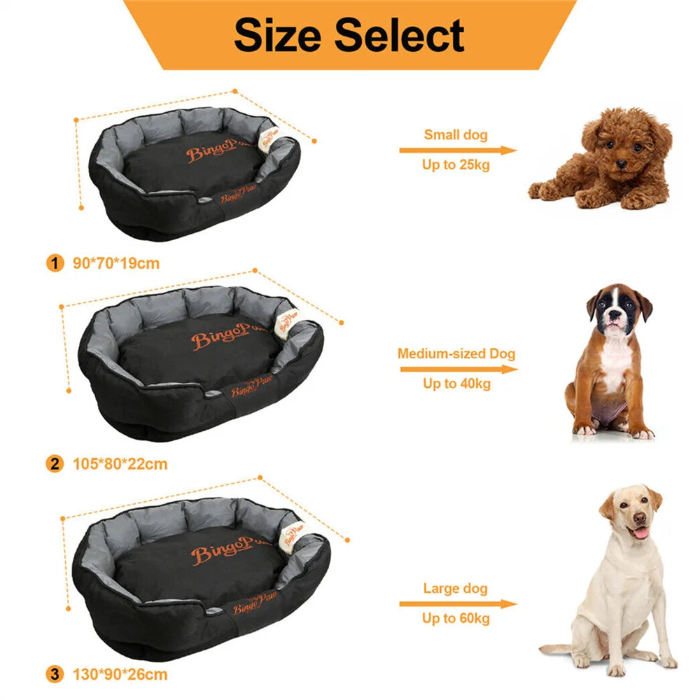 Waterproof XXL XL L Washable  Dog Bed