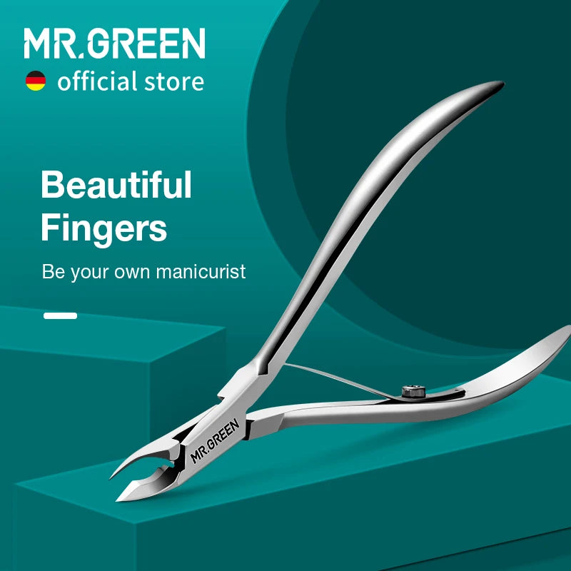 MR.GREEN Nail Cuticle Nipper Manicure Scissors Tool Trimmer