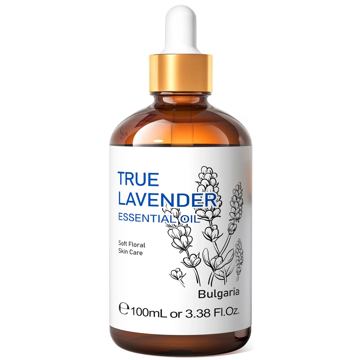 HIQILI 100ML True Lavender Essential Oils for Aromatherapy