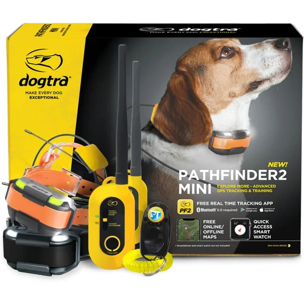 4 Mile GPS Tracker Dog Hunting Training Collar E-Fence
