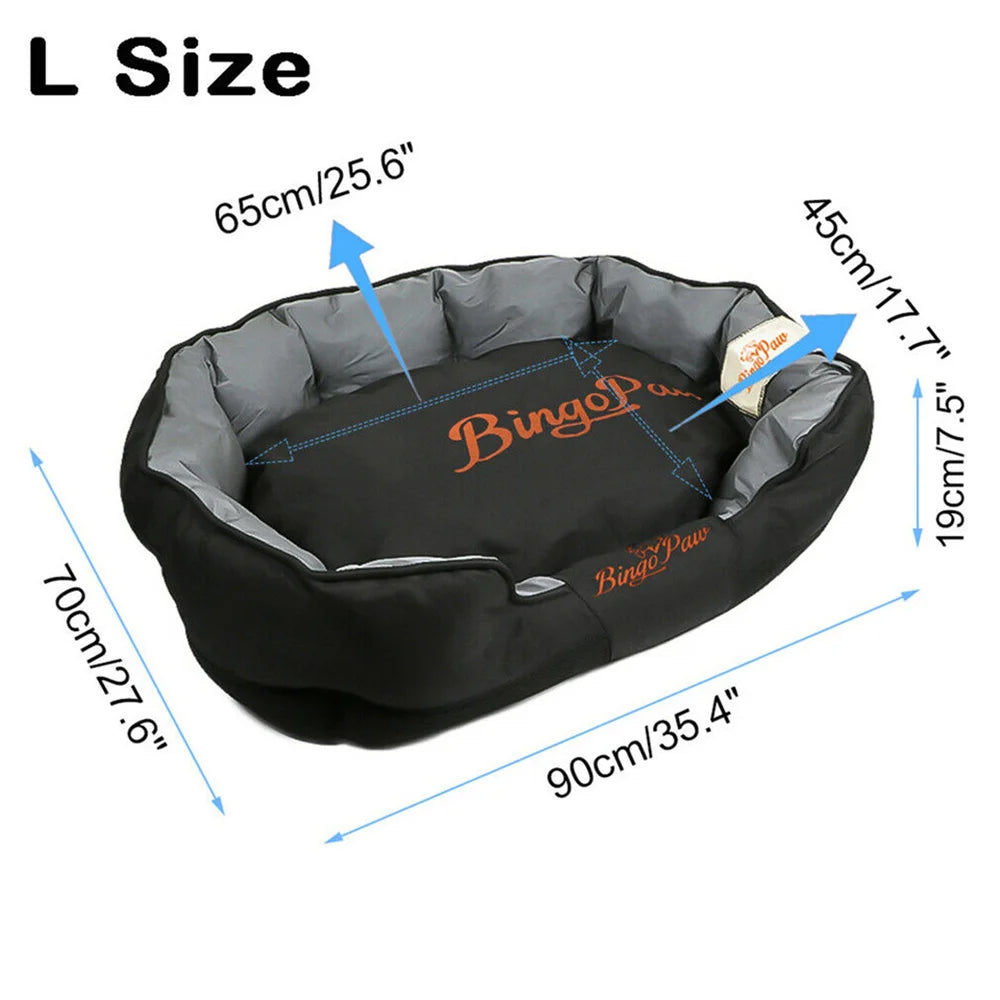 Waterproof XXL XL L Washable  Dog Bed