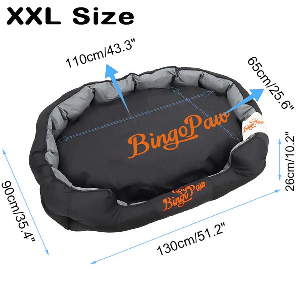 Waterproof XXL XL L Washable  Dog Bed