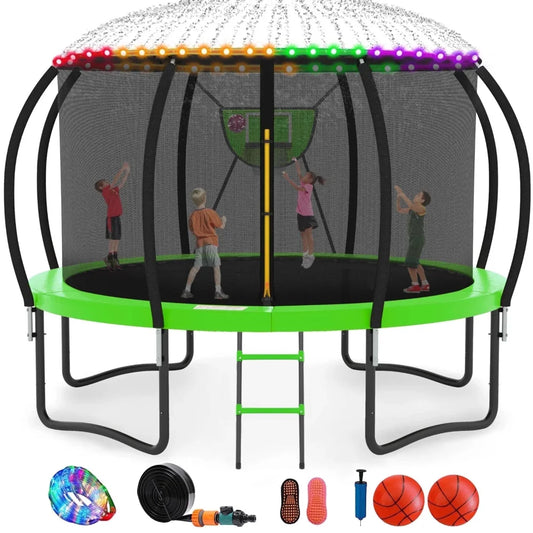 Outdoor Recreational Trampoline, Pumpkin Trampoline for All