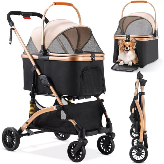 2 in 1 Stroller Dog Box Cat Stroller