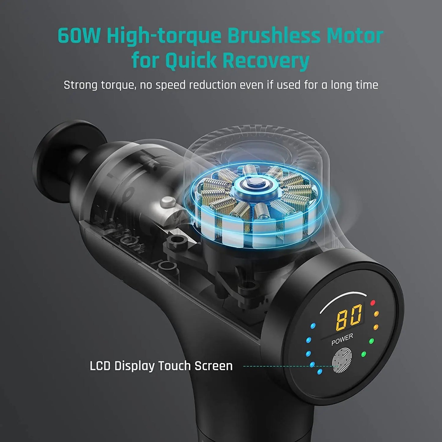 Mebak 3 Massage Gun for Professional Muscle Pain Relief