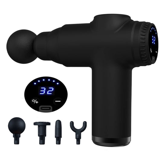 Electric Chiropractor Body Massager 30 Speeds Muscle Therapy Gun