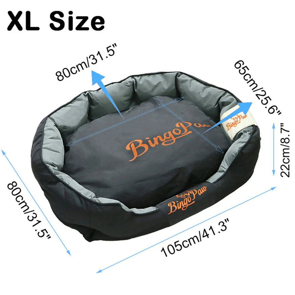 Waterproof XXL XL L Washable  Dog Bed