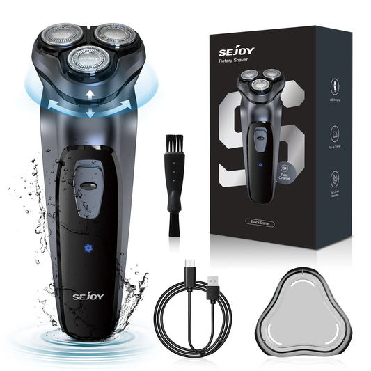 Sejoy Electric Razor for Men Portable Rechargeable Travel Razor