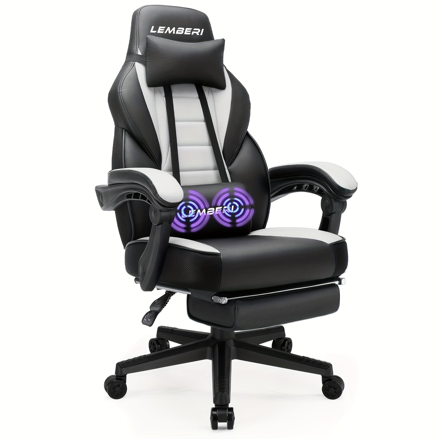 Video Game Chairs With Footrest, Big And Tall Gamer Chair