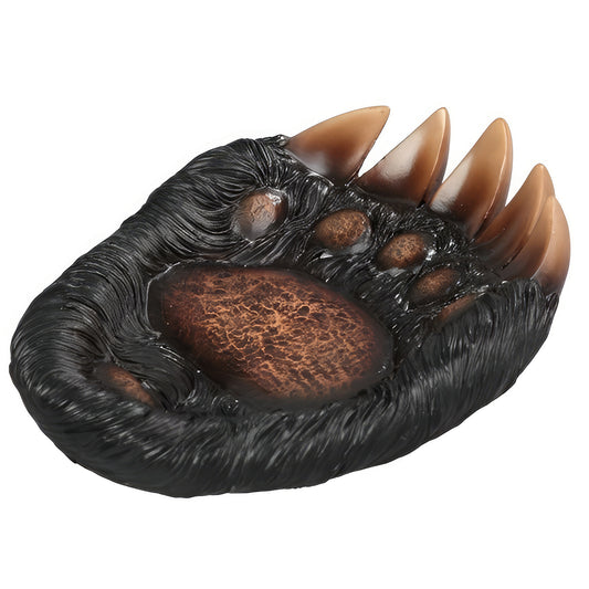 6.75"W Bear Paw Coin/Candy Dish Statue Sculpture Ornament Decoration Home/Room Decor and Unique Gift Ideas for Housewarming, Holidays and Birthdays Great Collectible Addition