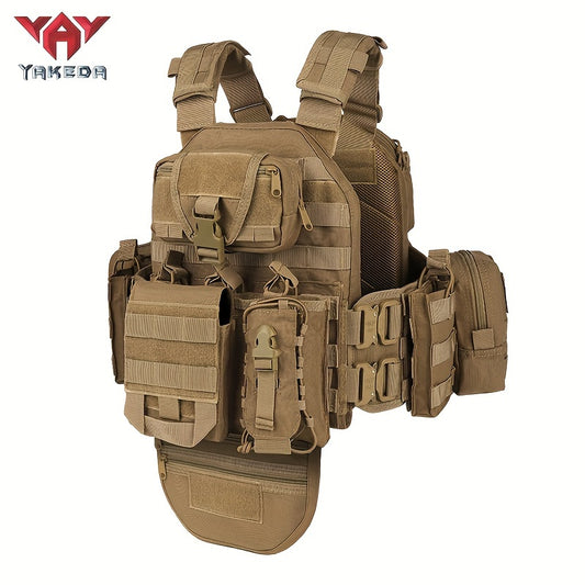 YAKEDA Tactical Vest Outdoor Combat Training Utility Vest