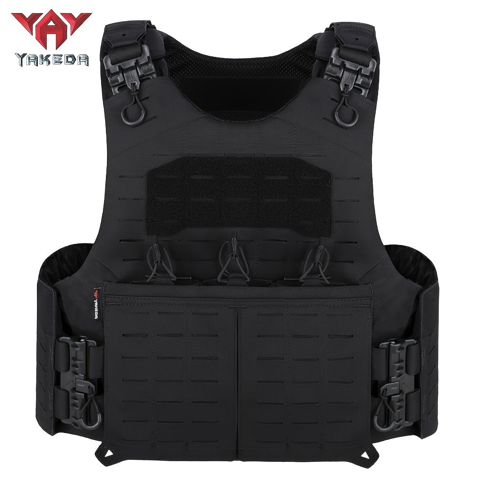 YAKEDA Adjustable 500D Nylon Vest for Hunting and Fishing