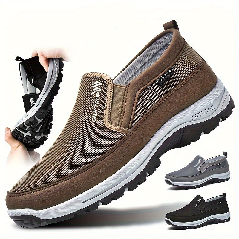 Men's Lightweight Breathable Slip-On Hiking Shoes