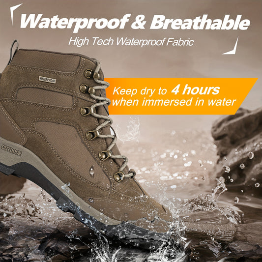 Hiking Boots Women Waterproof Outdoor Non-Slip Trail Shoes