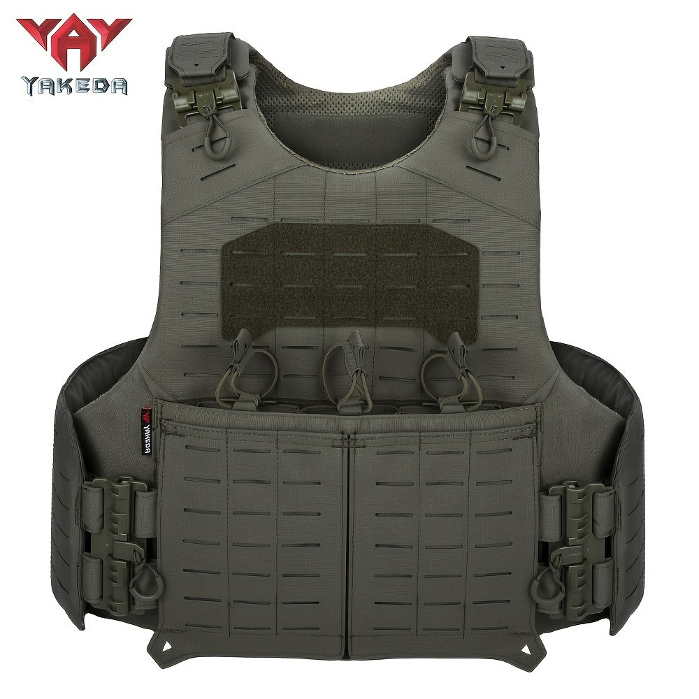YAKEDA Adjustable 500D Nylon Vest for Hunting and Fishing