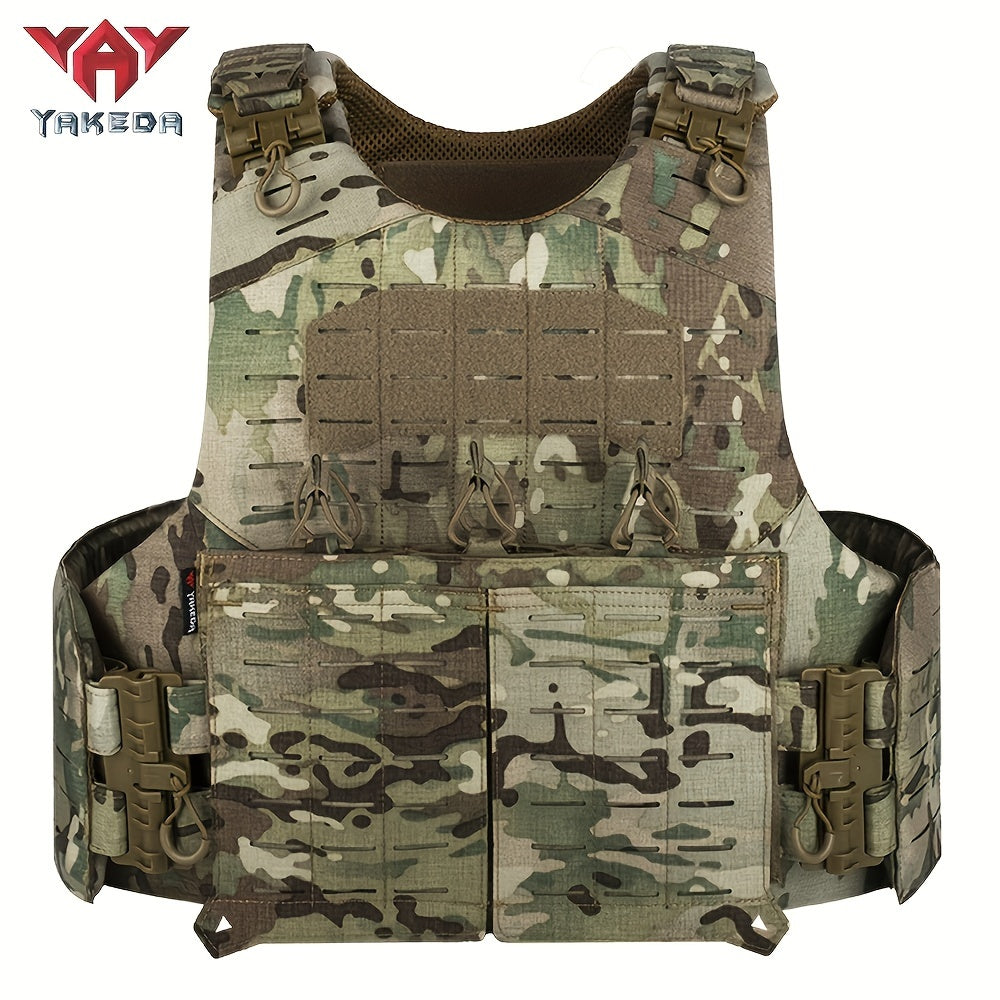 YAKEDA Adjustable 500D Nylon Vest for Hunting and Fishing