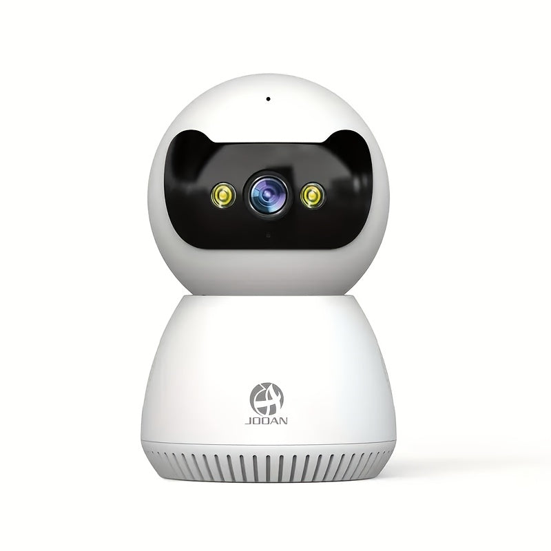 JOOAN 1080P Full HD Security Camera with Color Night Vision, Two-Way Audio, Motion Detection, Auto Tracking, WiFi Connectivity, App Control for Home Safety - Ideal for Youngsters, Elderly, and Pets