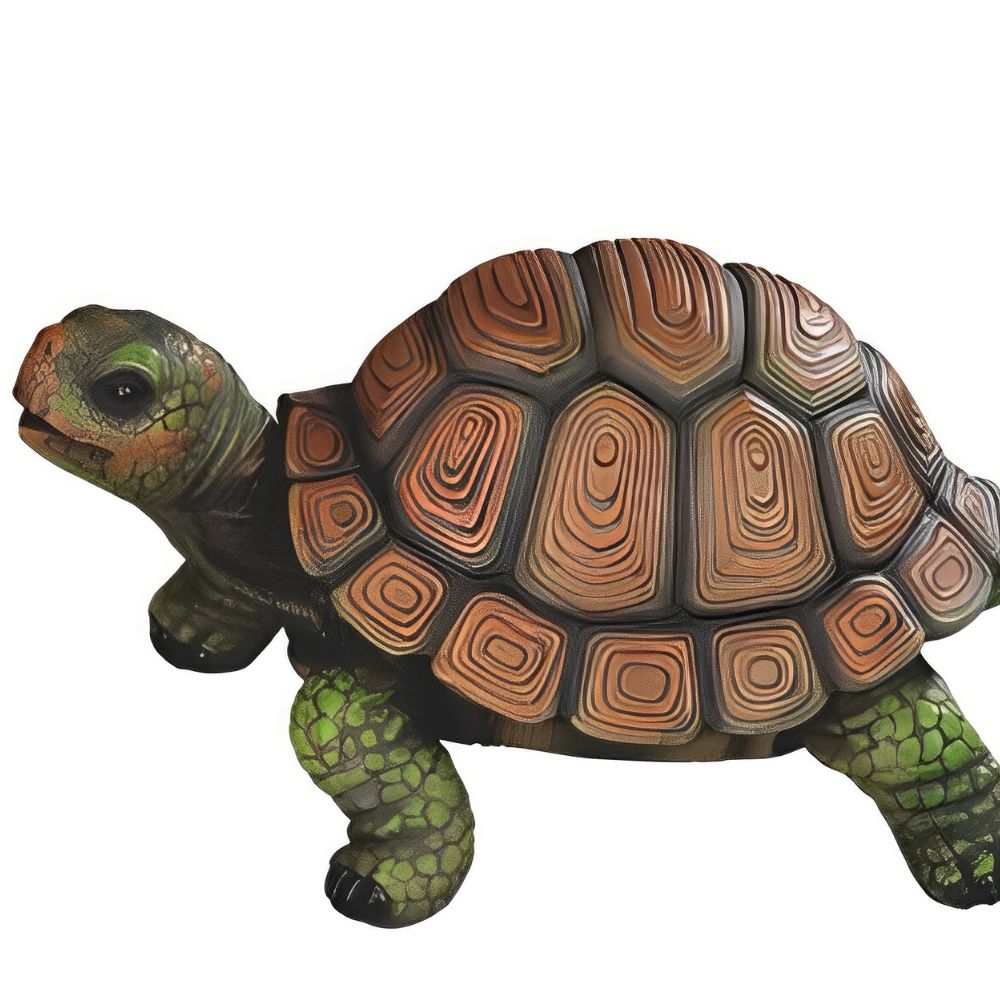 11.75"W Tortoise Figurine Statue Sculpture Ornament Decoration Home/Room Decor and Perfect Gift Ideas for Housewarming, Holidays and Birthdays Great Collectible Addition