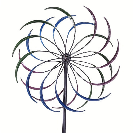 [Colorful Windmill] Colorful Dual Direction Metal Windmill